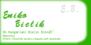 eniko bielik business card